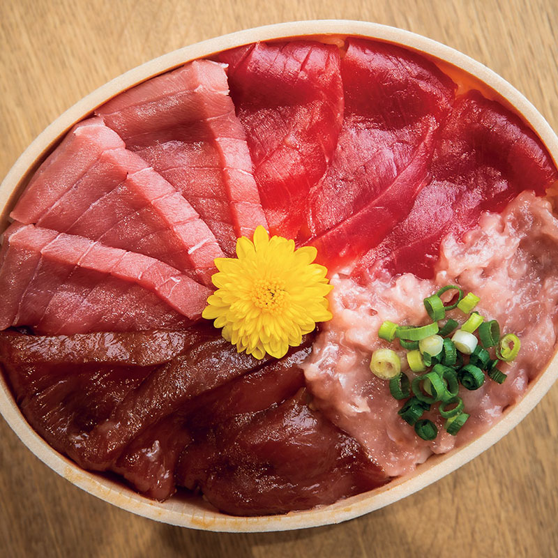 まぐろづくし丼